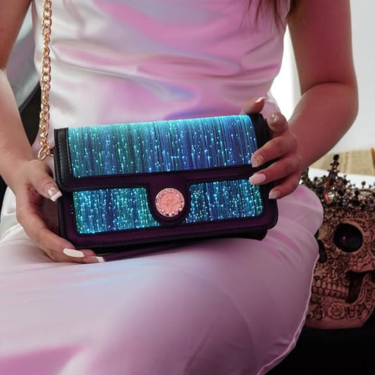 Glitter Glow Evening Crossbody