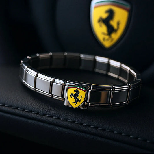 Italian Charm Car Logo Bracelet