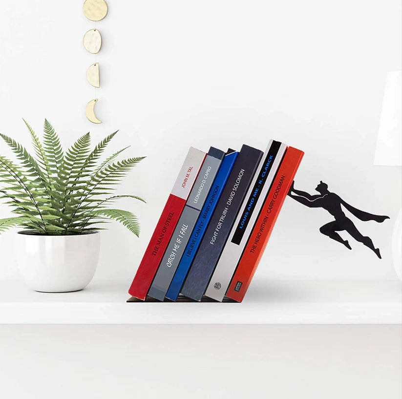 Superhero Bookends