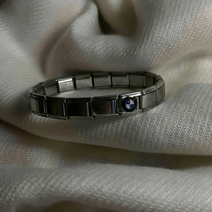 Italian Charm Car Logo Bracelet
