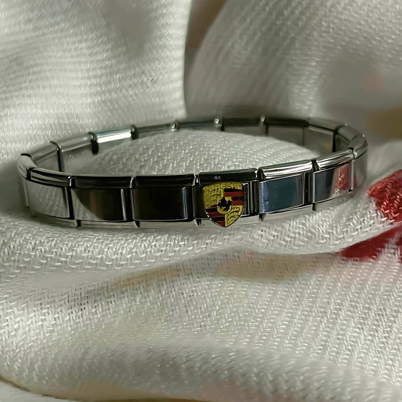 Italian Charm Car Logo Bracelet