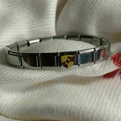 Italian Charm Car Logo Bracelet